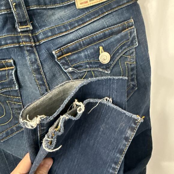 True Religion Jeans Women's Blue Billy Low Rise 27 Y2K - Picture 13 of 13